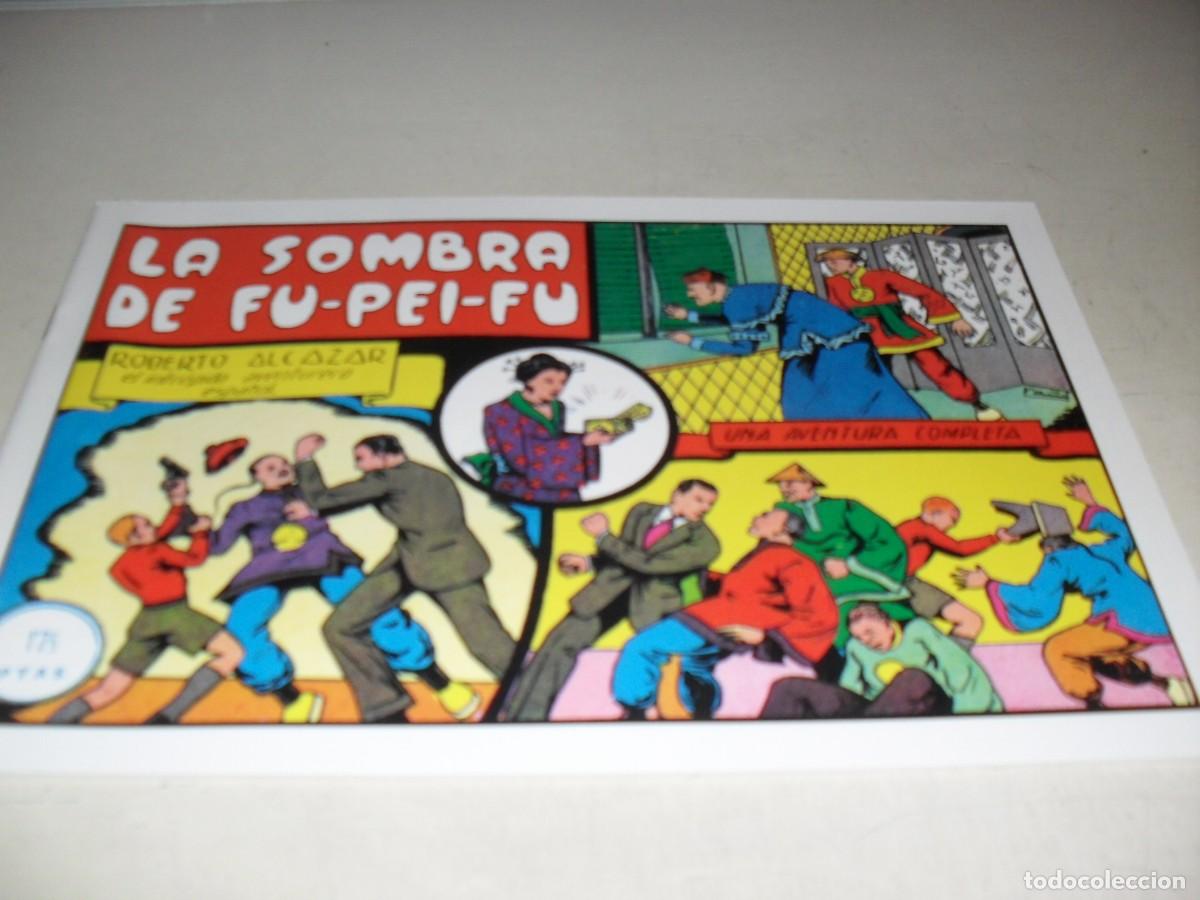 Comics: (FACSIMIL)ROBERTO ALCAZAR 33 LA SOMBRA DE FU.PEI-FU,(DE 1219).VALENCIANA,1940.DE KIOSKO