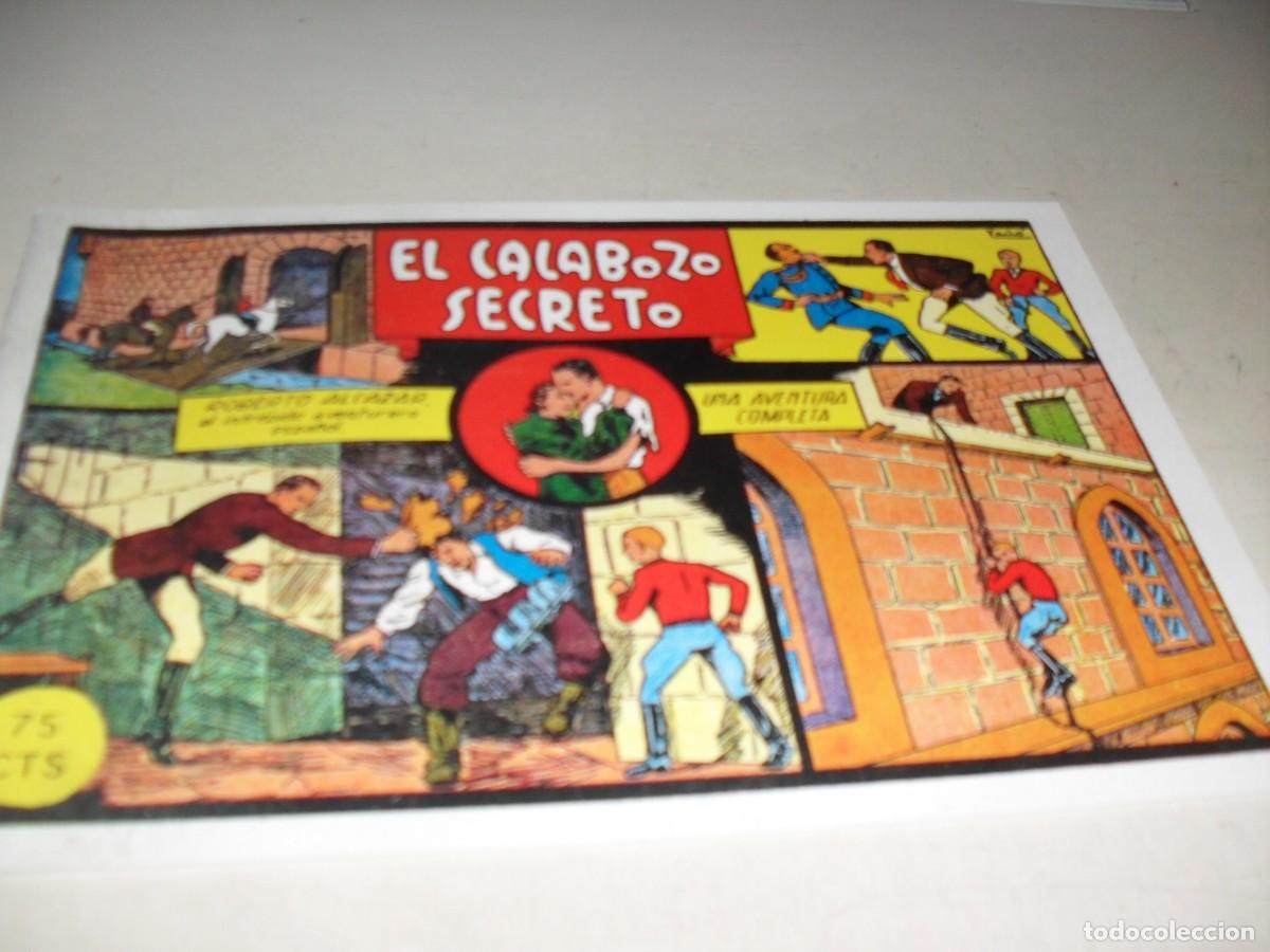 Comics: (FACSIMIL)ROBERTO ALCAZAR 29 EL CALABOZO SECRETO,(DE 1219).VALENCIANA,1940.DE KIOSKO