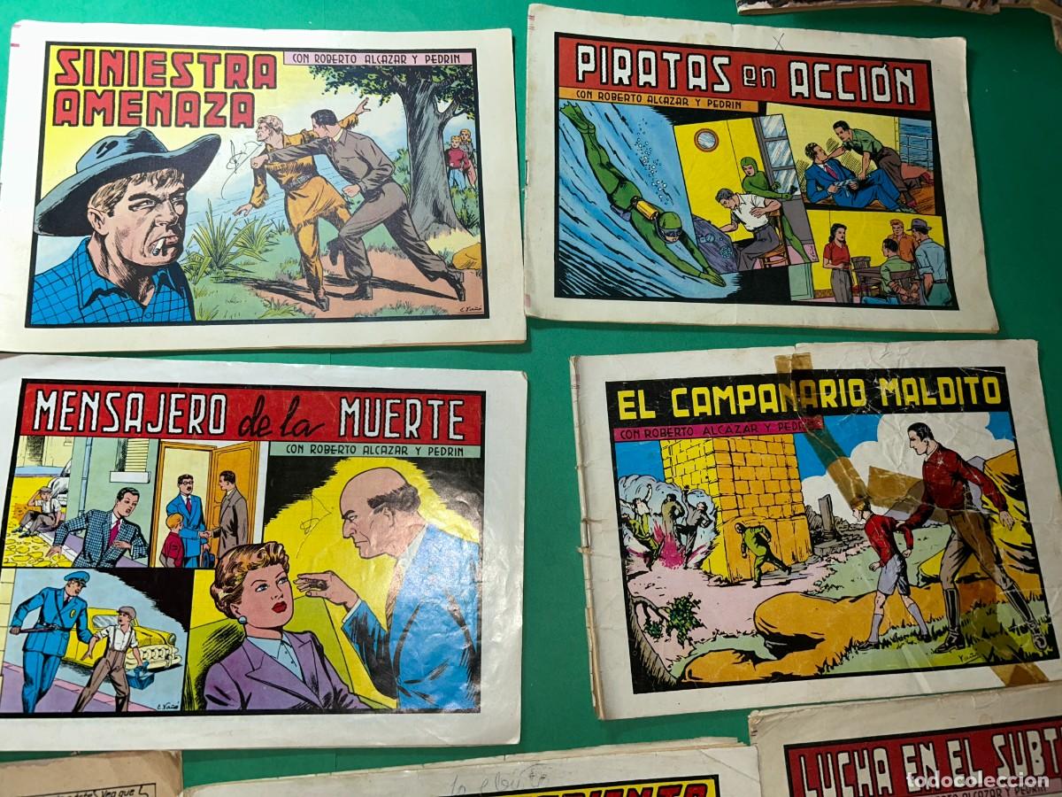 Tebeos: LOTE COMICS ROBERTO ALCAZAR - Foto 2