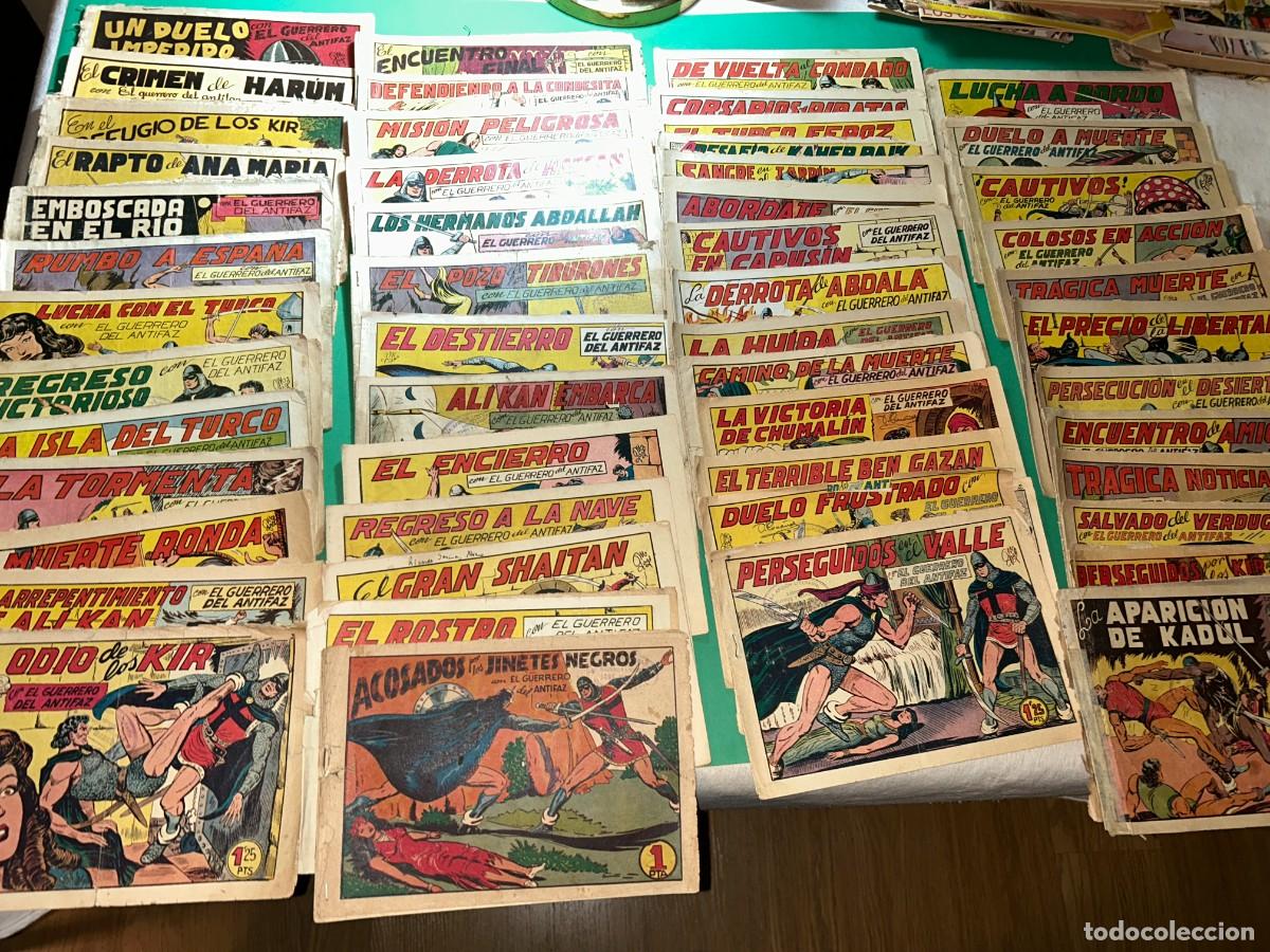 Tebeos: LOTE COMICS EL GUERRERO DEL ANTIFAZ - Foto 1