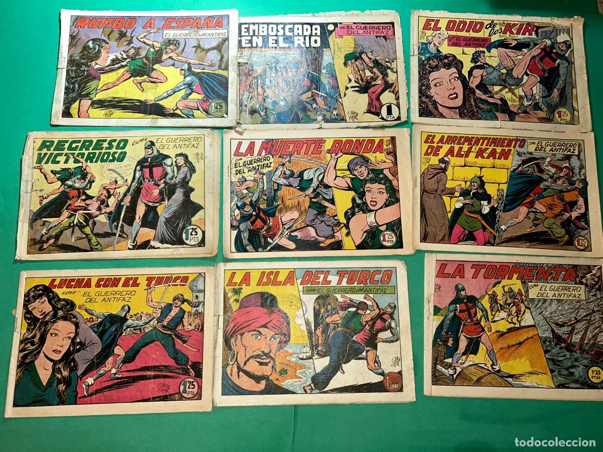 Tebeos: LOTE COMICS EL GUERRERO DEL ANTIFAZ - Foto 2