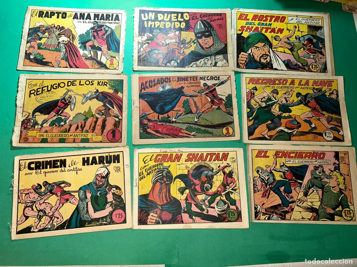 Tebeos: LOTE COMICS EL GUERRERO DEL ANTIFAZ - Foto 3
