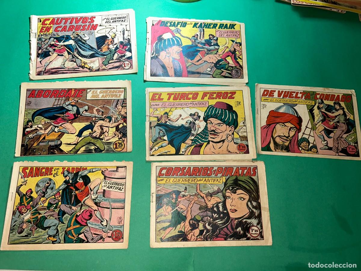 Tebeos: LOTE COMICS EL GUERRERO DEL ANTIFAZ - Foto 7