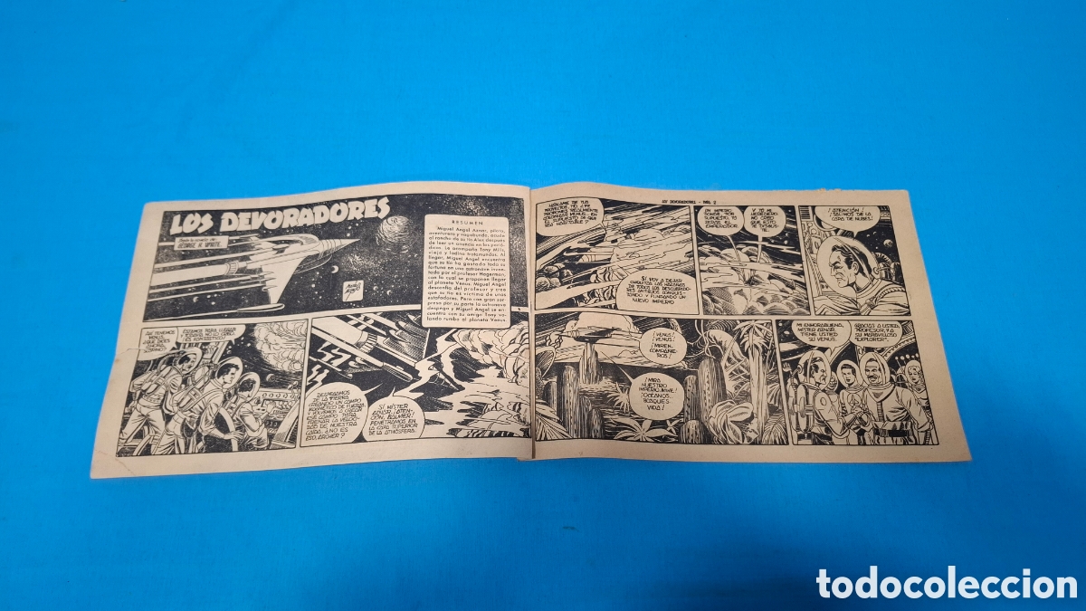 Tebeos: HAZA&Ntilde;AS DE LA JUVENTUD AUDAZ, N&Uacute;MERO 2 - LOS DEVORADORES - Foto 5