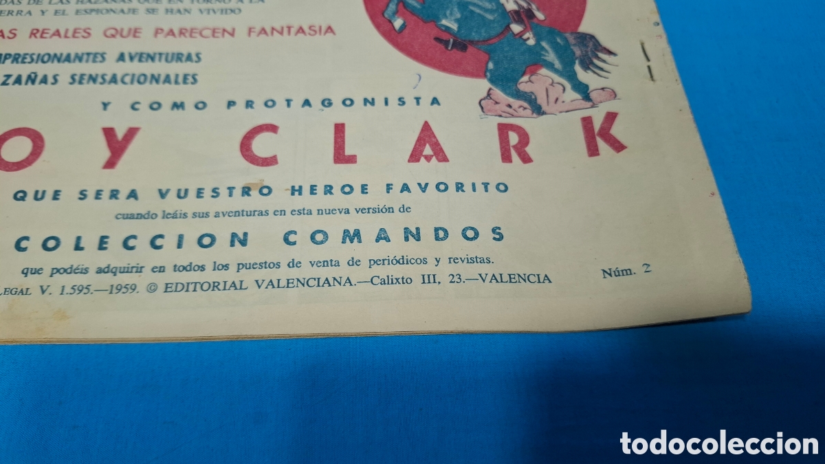 Tebeos: HAZA&Ntilde;AS DE LA JUVENTUD AUDAZ, N&Uacute;MERO 2 - LOS DEVORADORES - Foto 7