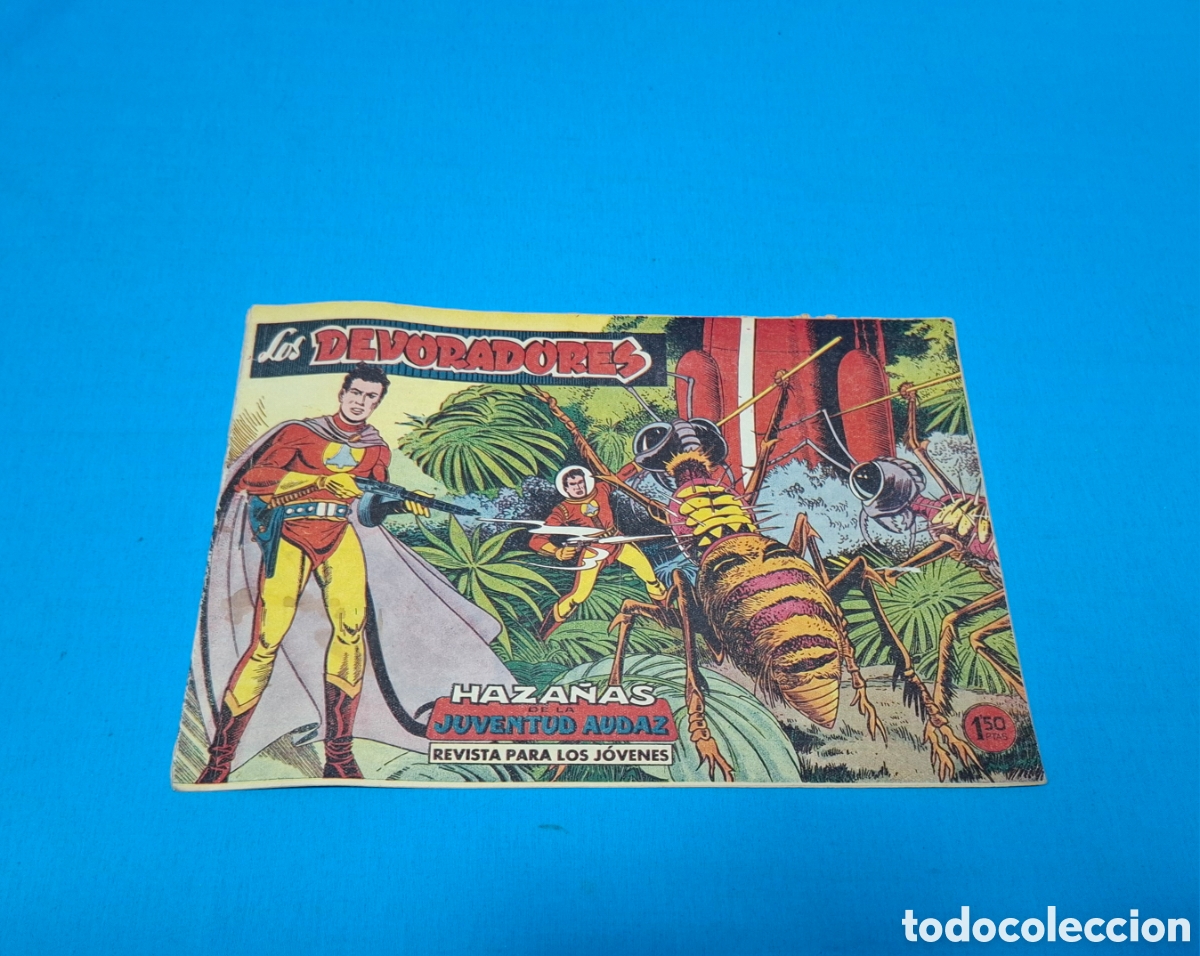 Tebeos: HAZA&Ntilde;AS DE LA JUVENTUD AUDAZ, N&Uacute;MERO 2 - LOS DEVORADORES - Foto 1