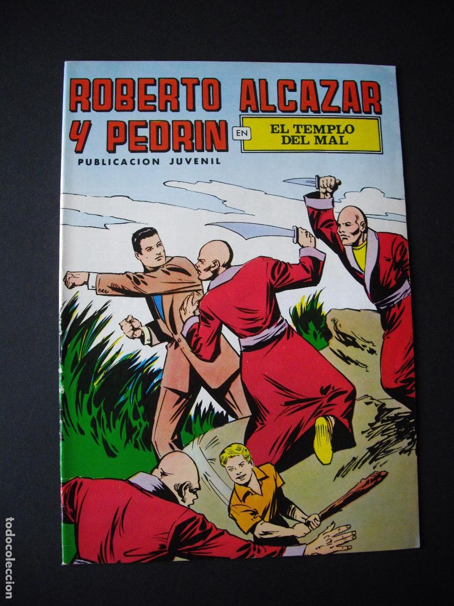 Tebeos: ROBERTO ALCAZAR Y PEDRIN EL TEMPLO DEL MAL - Foto 1