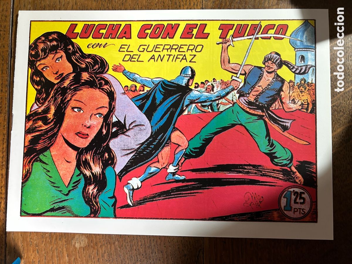 Tebeos: 70 ejemplares El Guerrero del Antifaz - Foto 3