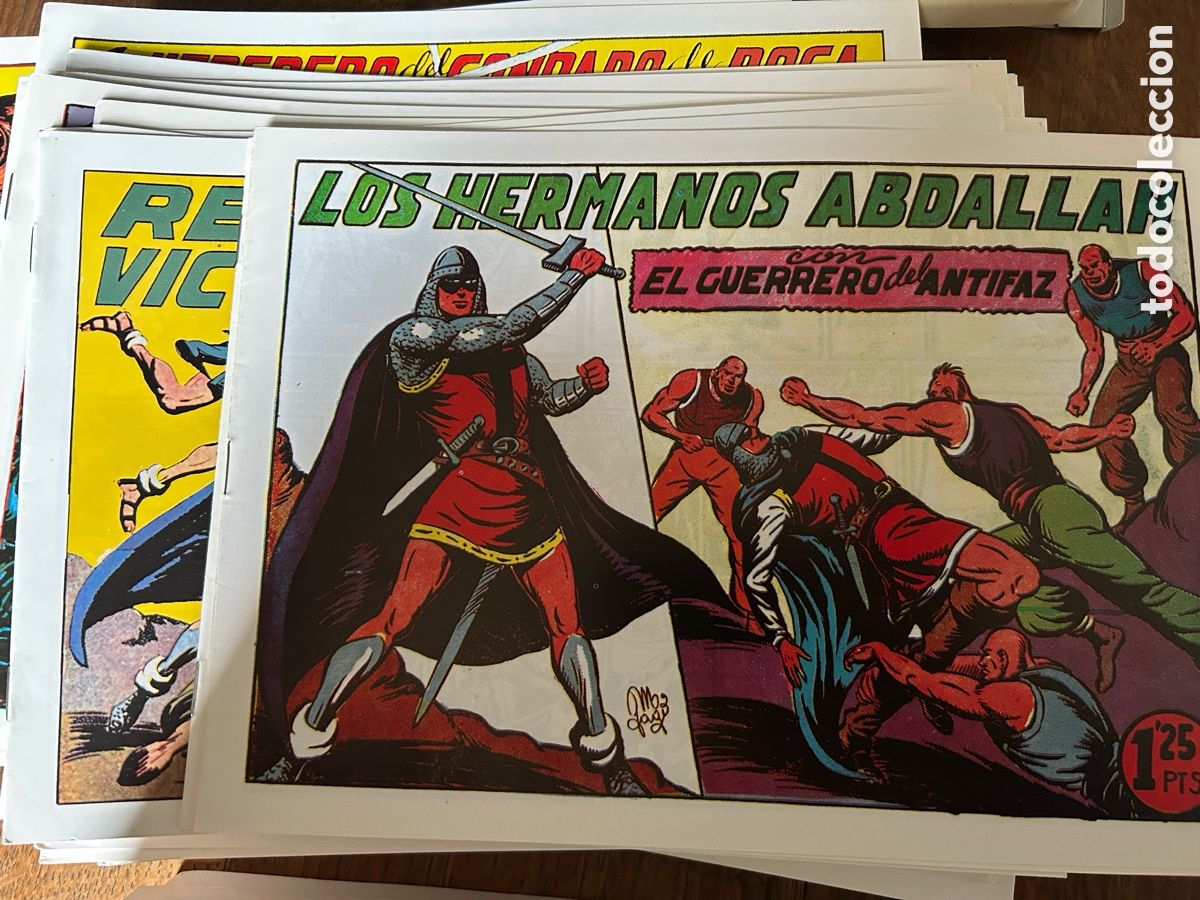 Tebeos: 70 ejemplares El Guerrero del Antifaz - Foto 4