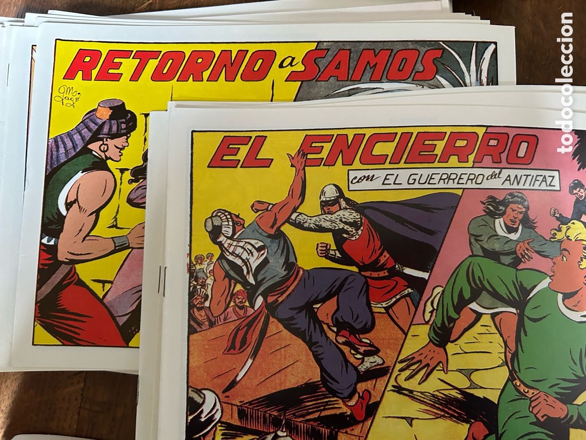 Tebeos: 70 ejemplares El Guerrero del Antifaz - Foto 5