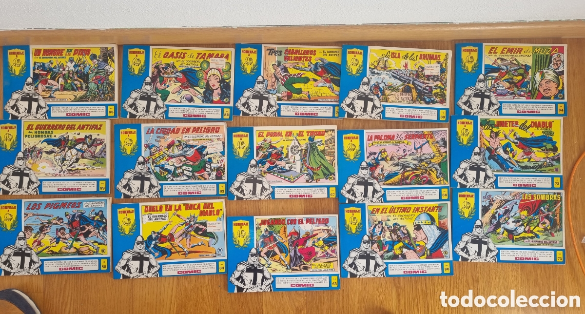 Comics: Lote 15 tebeos homenaje a mjago