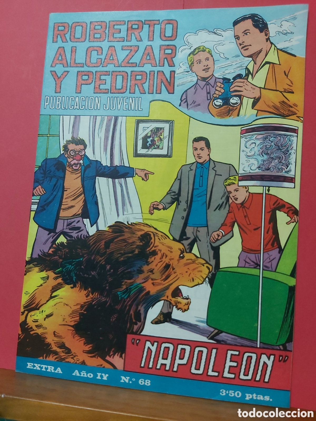 Tebeos: * ROBERTO ALCAZAR Y PEDRIN &rdquo;EXTRA&rdquo; N&ordm; 68 * ORIGINAL 1966 *
