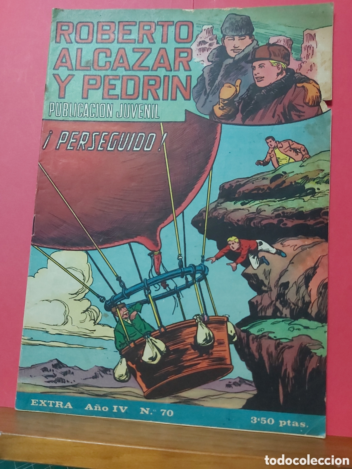 Tebeos: * ROBERTO ALCAZAR Y PEDRIN &rdquo;EXTRA&rdquo; N&ordm; 70 * ORIGINAL 1966 *