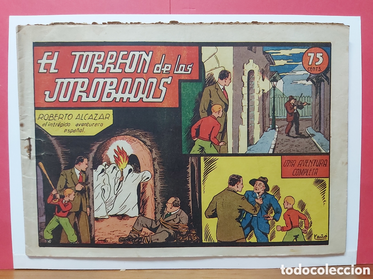 Comics: Archivo * ROBERTO ALCAZAR Y PEDRIN N&ordm; 28 * EDITORIAL VALENCIANA ORIGINAL *