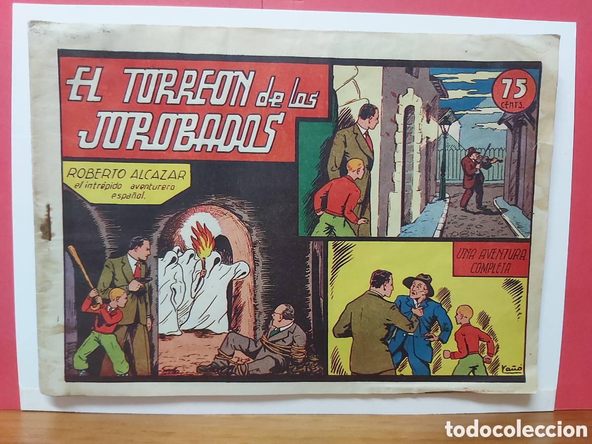 Tebeos: Archivo * ROBERTO ALCAZAR Y PEDRIN N&ordm; 28 * EDITORIAL VALENCIANA ORIGINAL *