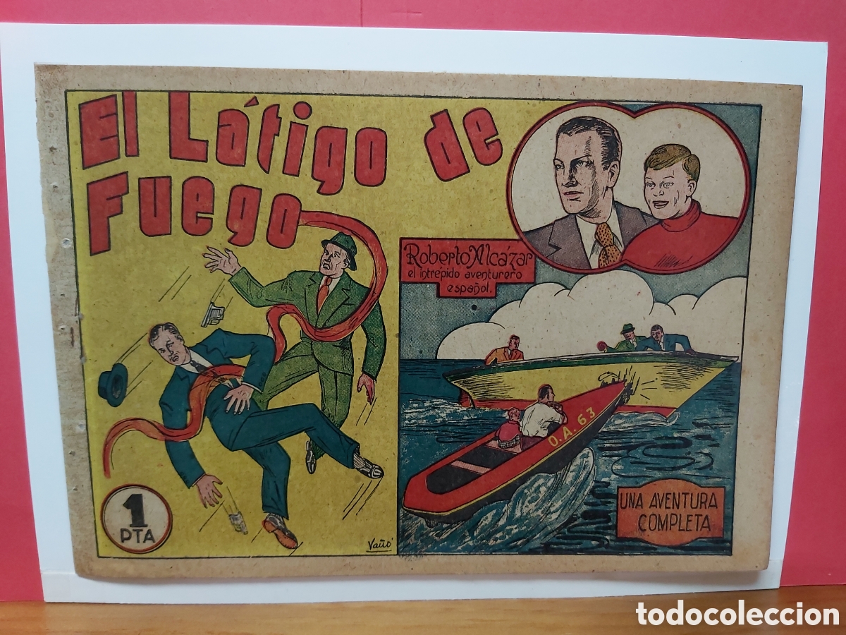 Tebeos: Archivo * ROBERTO ALCAZAR Y PEDRIN N&ordm; 8 * EDITORIAL VALENCIANA ORIGINAL *