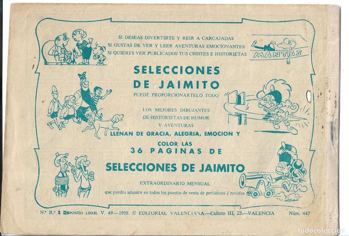 Tebeos: ROBERTO ALCAZAR ORIGINAL - NUM 447 - Foto 2