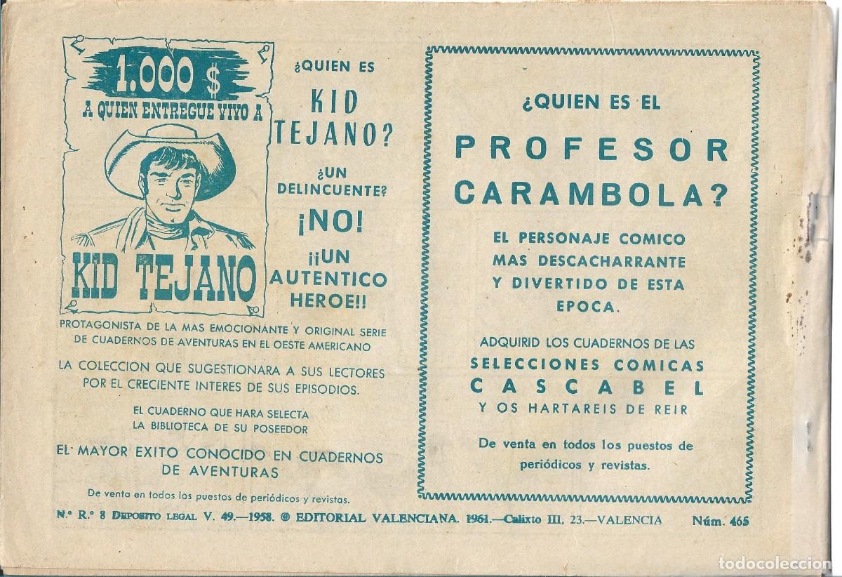 Tebeos: ROBERTO ALCAZAR ORIGINAL - NUM 465 - Foto 2