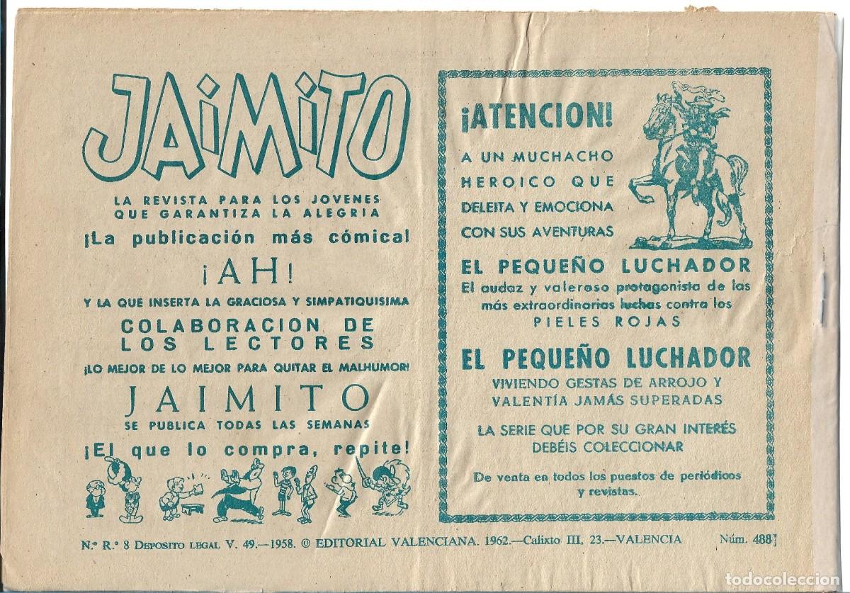 Tebeos: ROBERTO ALCAZAR ORIGINAL - NUM 488 - Foto 2
