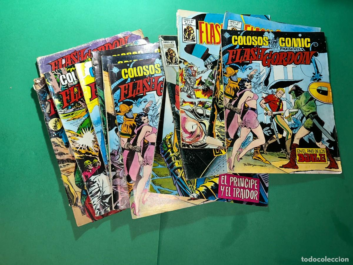 Tebeos: LOTE FLASH GORDON - COLOSOS DEL COMIC - VALENCIA - 11 NUMEROS - Foto 1