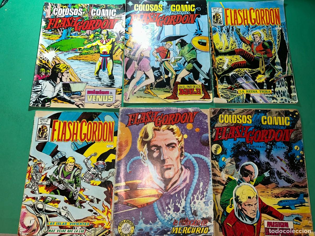 Tebeos: LOTE FLASH GORDON - COLOSOS DEL COMIC - VALENCIA - 11 NUMEROS - Foto 2