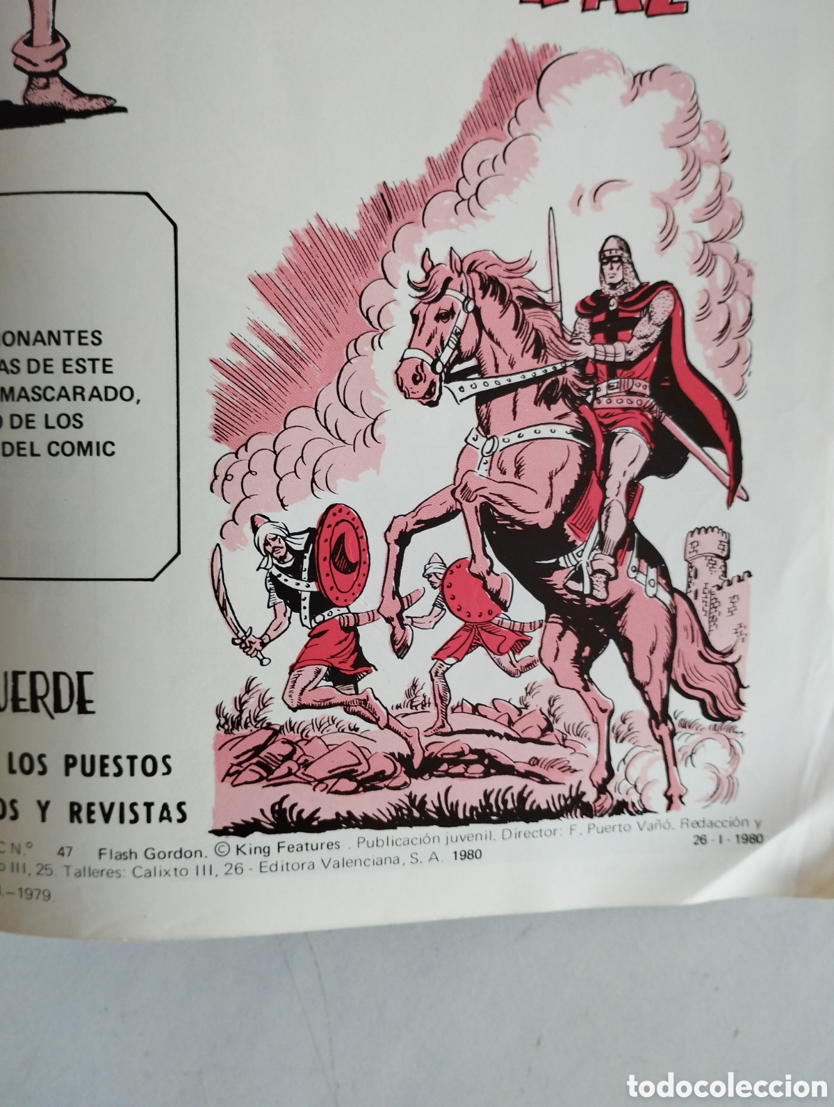 Tebeos: FLASH GORDON COLOSOS DEL COMIC EDITORIAL VALENCIANA - Foto 3