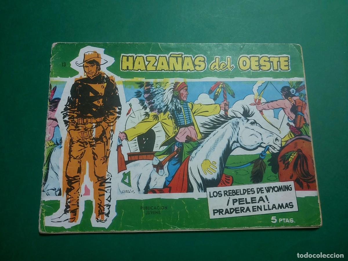 Tebeos: Haza&ntilde;as del Oeste N&ordm; 13 Ediciones Toray Ref C-80 - Foto 1
