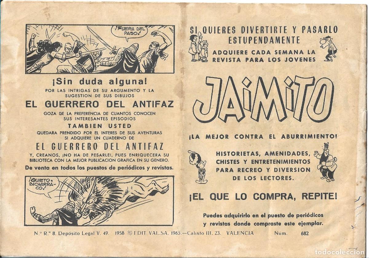 Tebeos: ROBERTO ALCAZAR ORIGINAL - NUM 682 - Foto 2