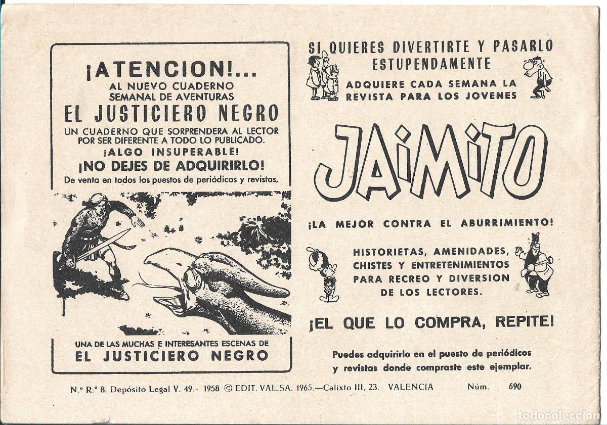 Tebeos: ROBERTO ALCAZAR ORIGINAL - NUM 690 - Foto 2