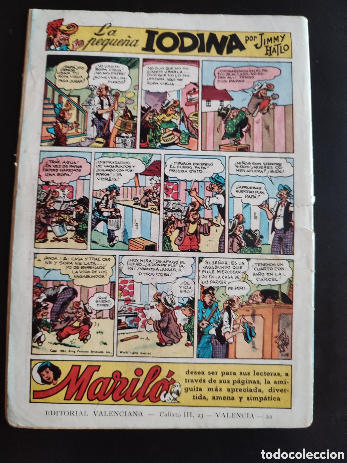 Tebeos: MARILO N&ordm; 22 ORIGINAL - Foto 2
