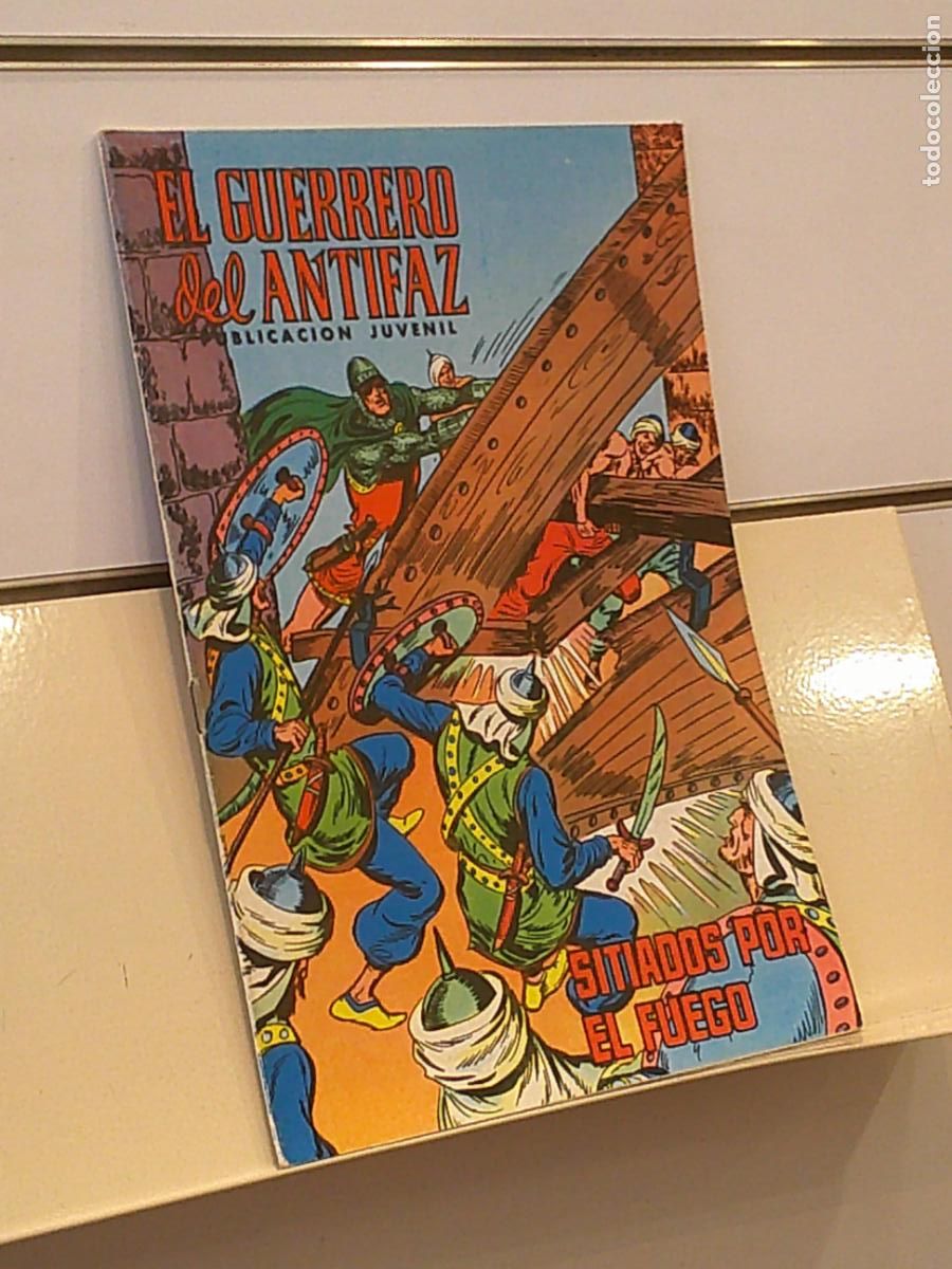 BDs: EL GUERRERO DEL ANTIFAZ N&ordm; 97 SITIADOS POR EL FUEGO - VALENCIANA