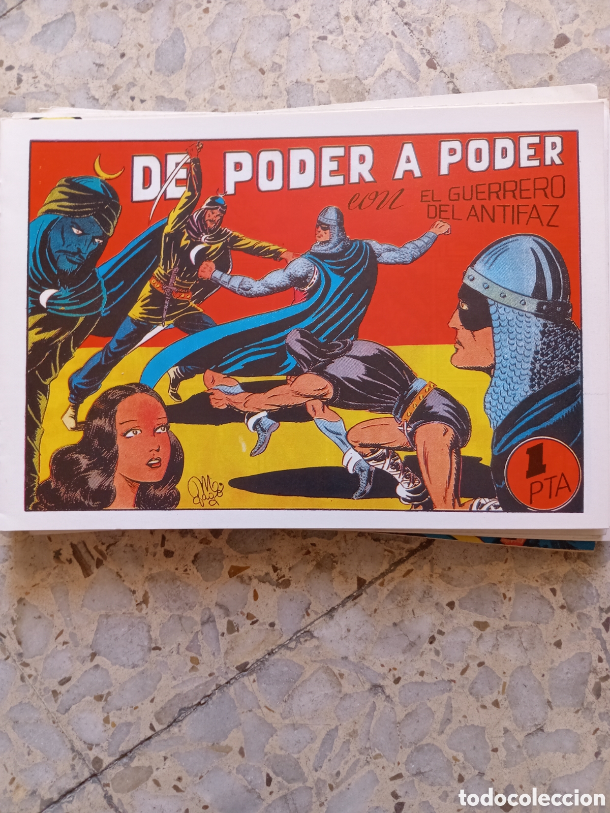 Tebeos: EL GUERRERO DEL ANTIFAZ DE PODER A PODER 57 - Foto 1