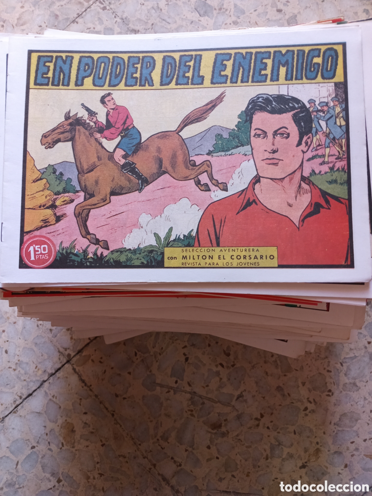 Tebeos: MILTON EL CORSARIO EN PODER DEL ENEMIGO 29 - Foto 1