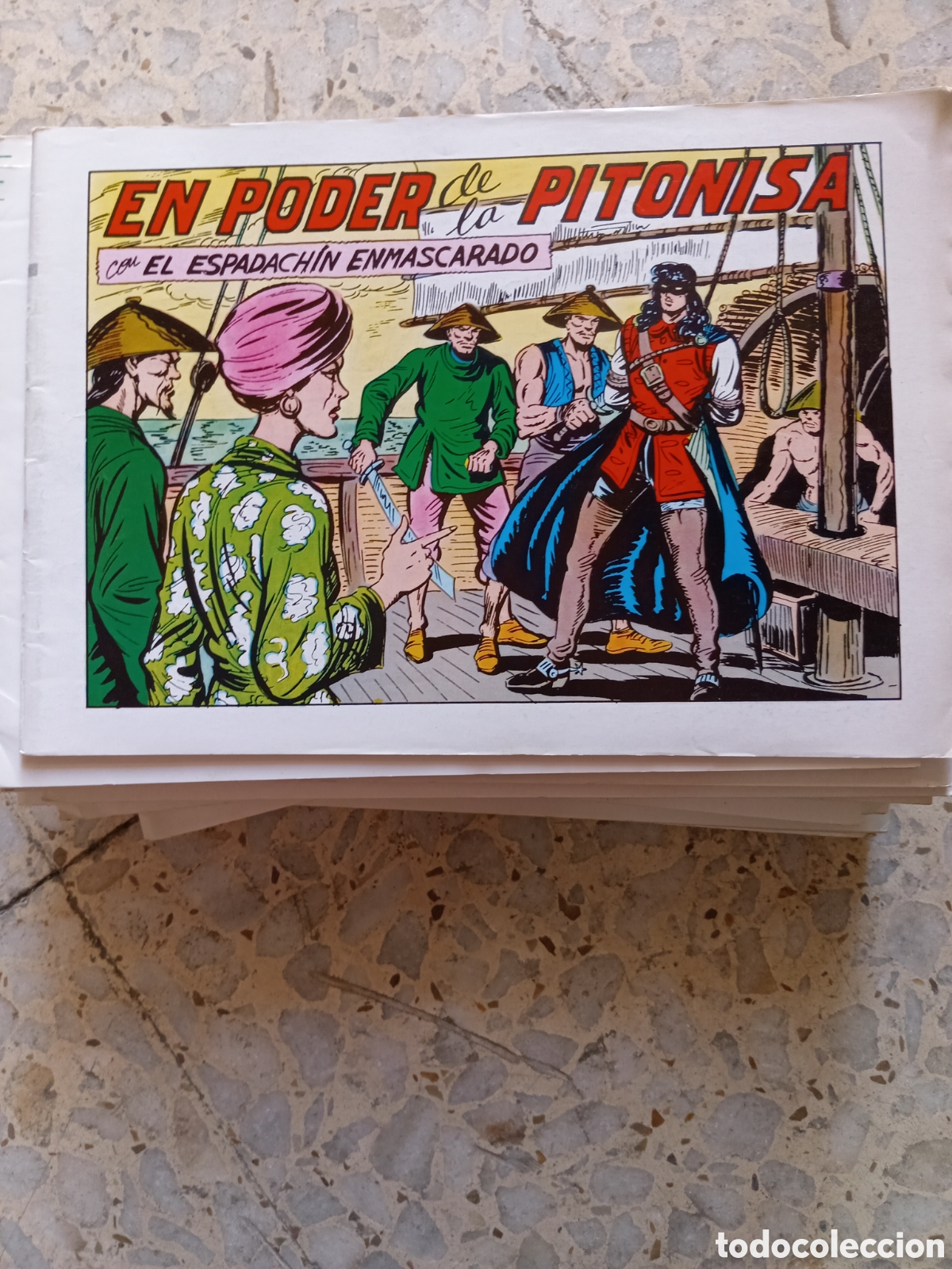Tebeos: EL ESPADACHIN ENMASCARADO EN PODER DE LA PITONISA 66 - Foto 1