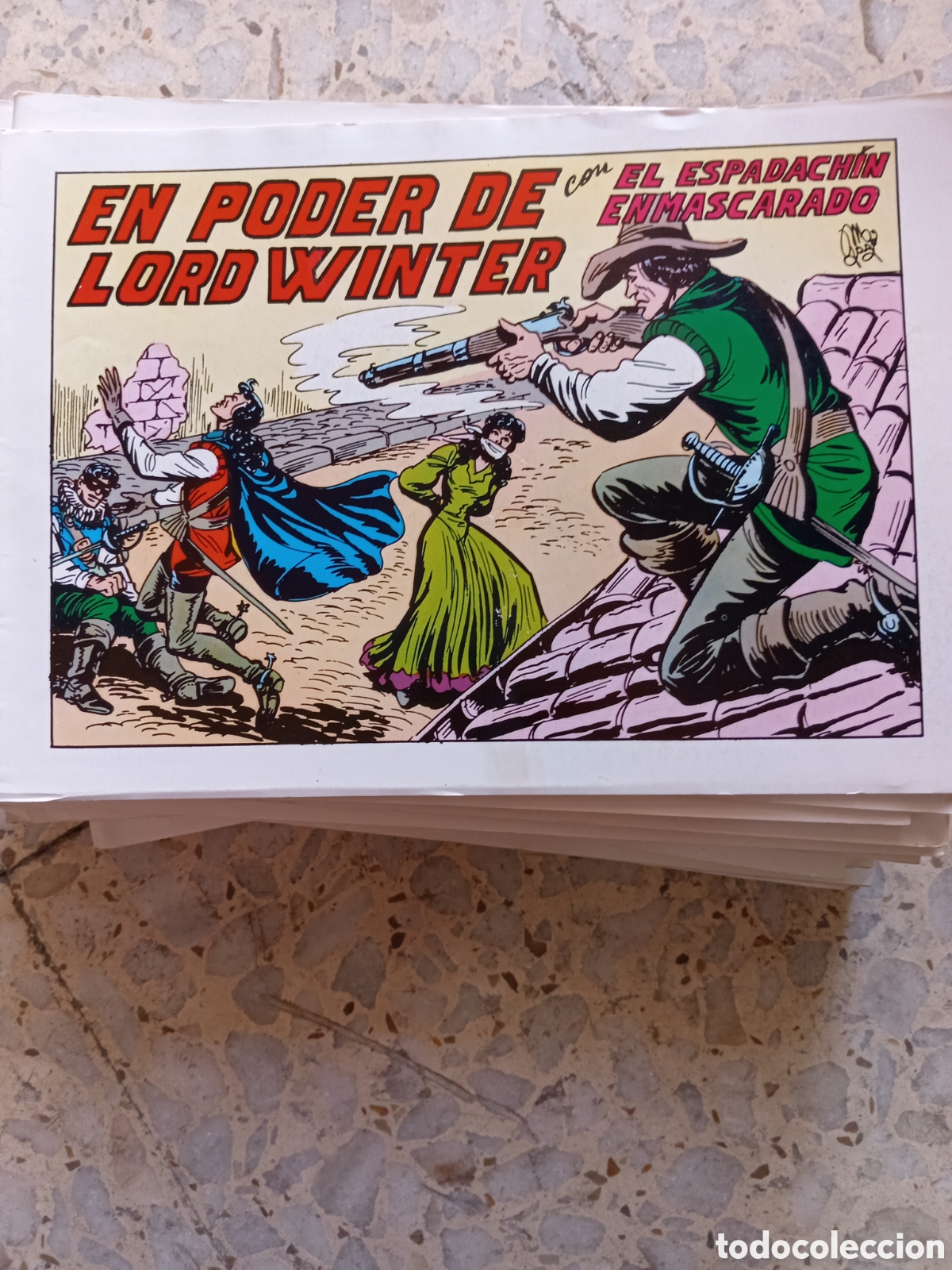 Tebeos: EL ESPADACHIN ENMASCARADO EN PODER DE LORD WINTER 67 - Foto 1
