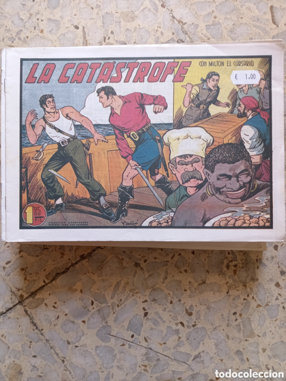 Tebeos: MILTON EL CORSARIO LA CATASTROFE 17 - Foto 1