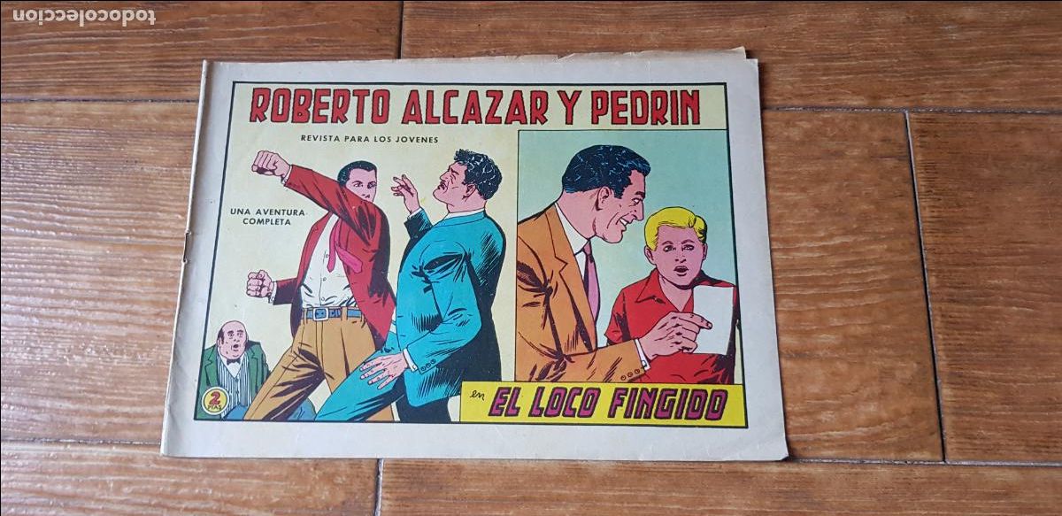 Tebeos: ROBERTO ALCAZAR Y PEDRIN N&ordm; 713 EDITORIAL VALENCIANA ORIGINAL