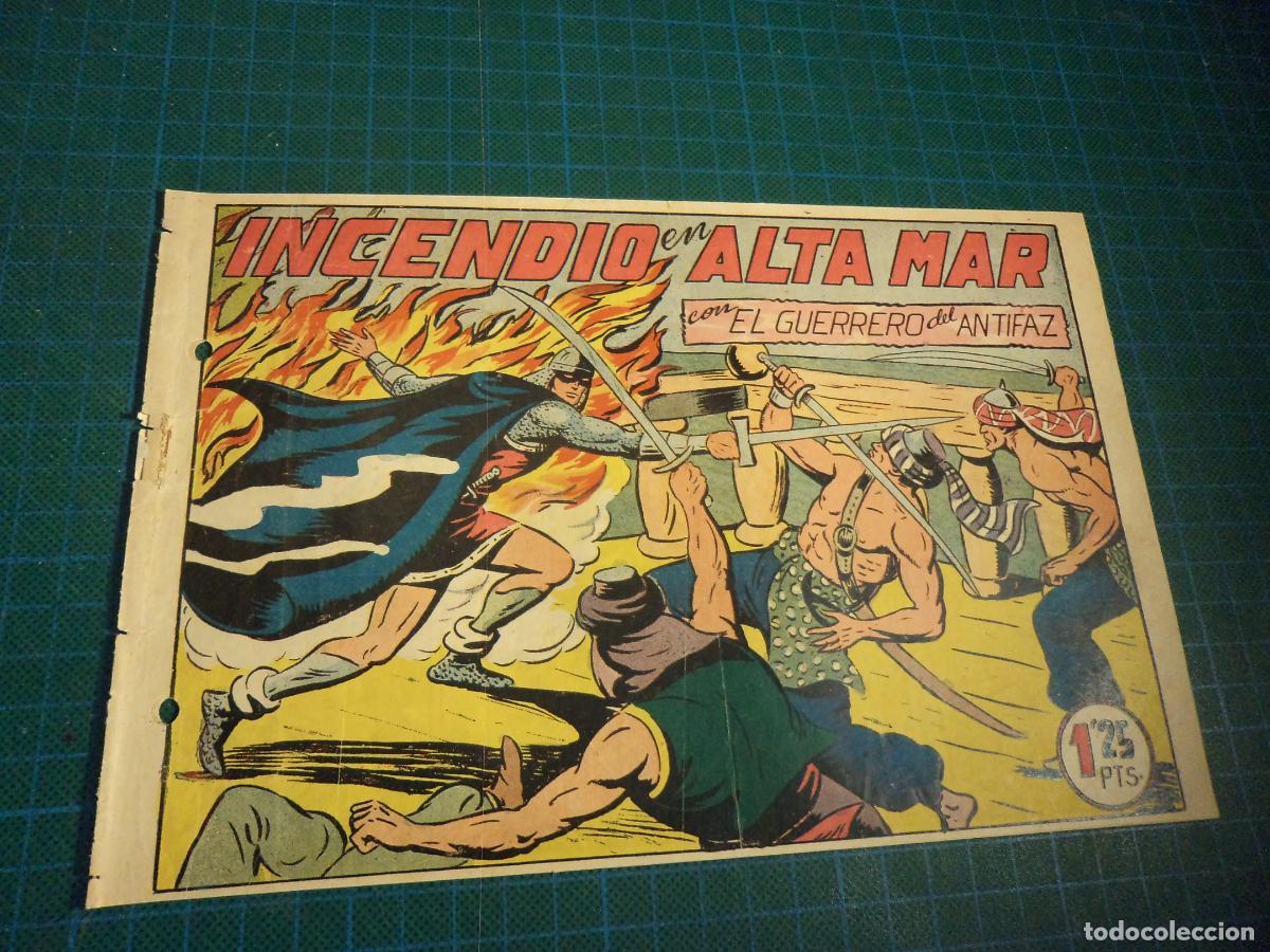 Tebeos: El Guerrero del Antifaz. N&ordm; 137 Valenciana. Procede de encuadernaci&oacute;n. Es el de la foto.