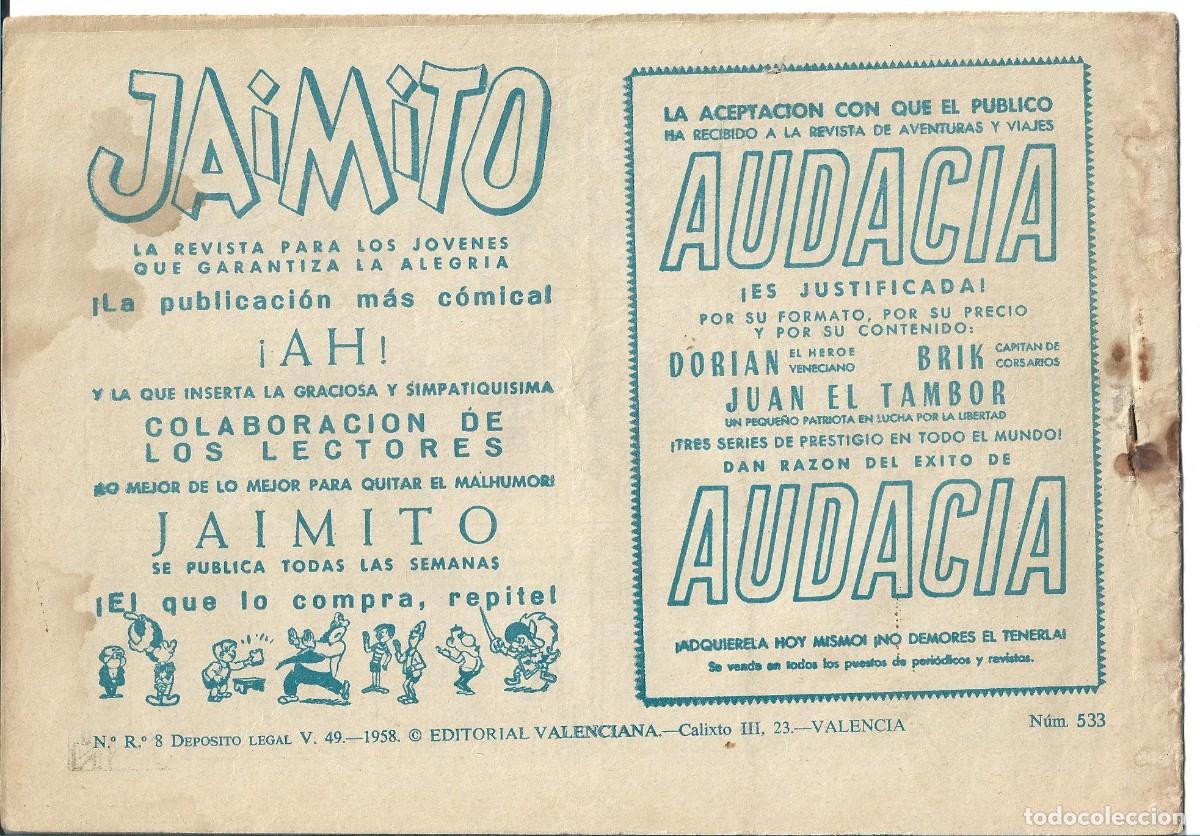 Tebeos: ROBERTO ALCAZAR ORIGINAL - NUM 533 - Foto 2