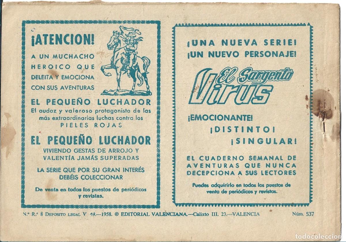 Tebeos: ROBERTO ALCAZAR ORIGINAL - NUM 537 - Foto 2