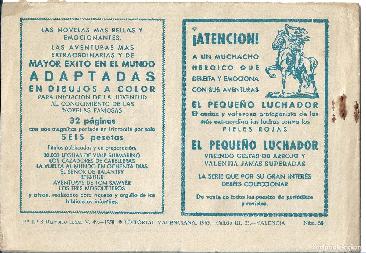 Tebeos: ROBERTO ALCAZAR ORIGINAL - NUM 551 - Foto 2