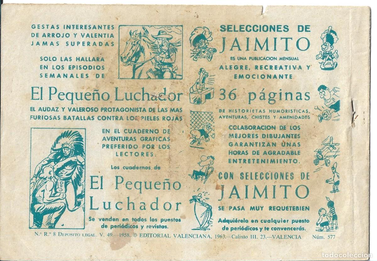 Tebeos: ROBERTO ALCAZAR ORIGINAL - NUM 577 - Foto 2
