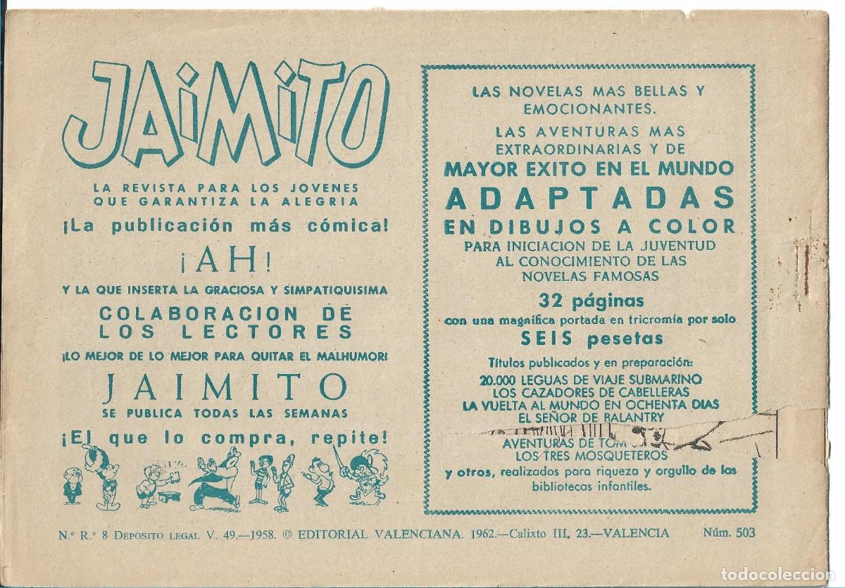 Tebeos: ROBERTO ALCAZAR ORIGINAL - NUM 503 - Foto 2