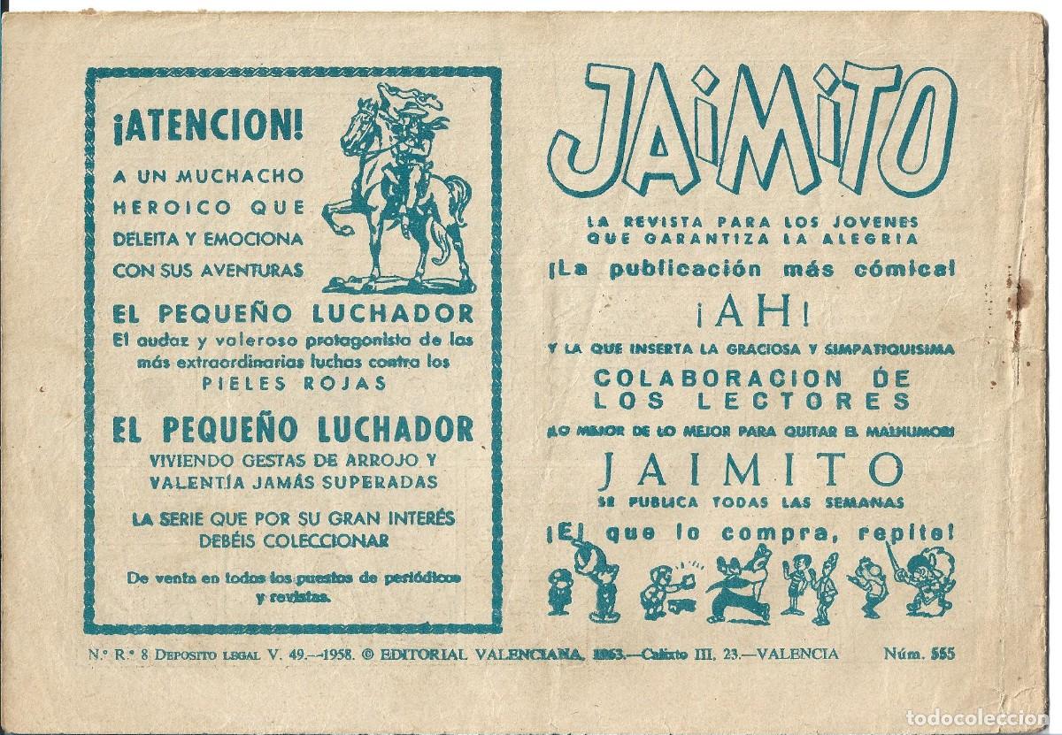 Tebeos: ROBERTO ALCAZAR ORIGINAL - NUM 555 - Foto 2