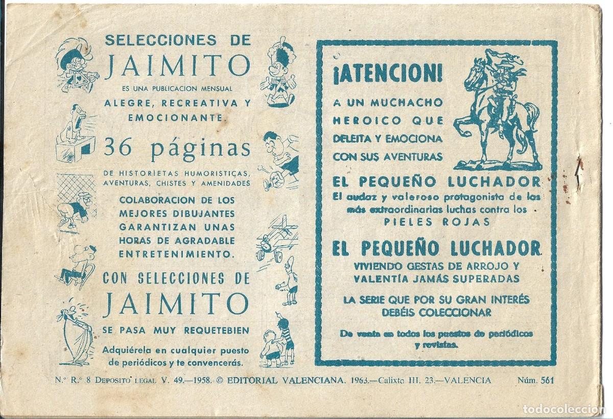 Tebeos: ROBERTO ALCAZAR ORIGINAL - NUM 561 - Foto 2