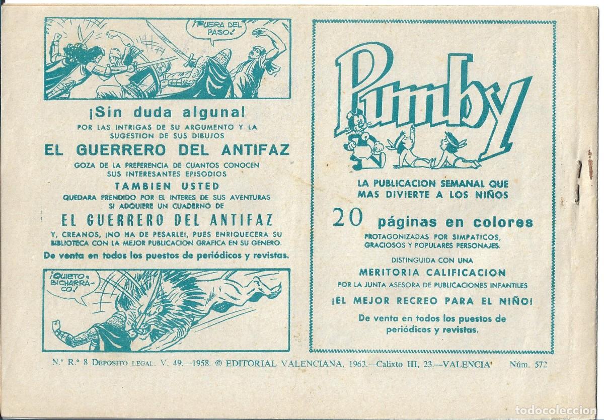 Tebeos: ROBERTO ALCAZAR ORIGINAL - NUM 572 - Foto 2