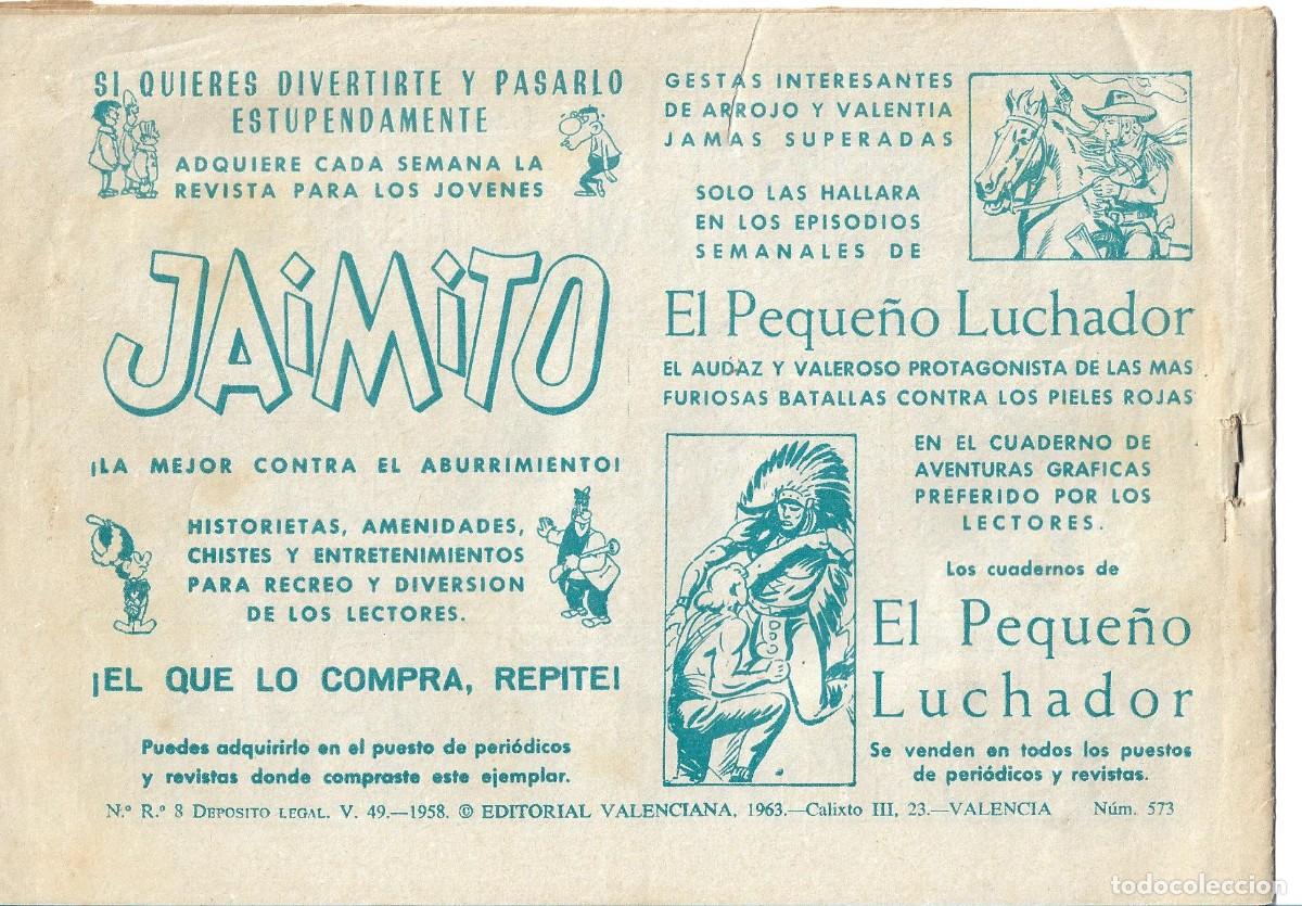 Tebeos: ROBERTO ALCAZAR ORIGINAL - NUM 573 - Foto 2