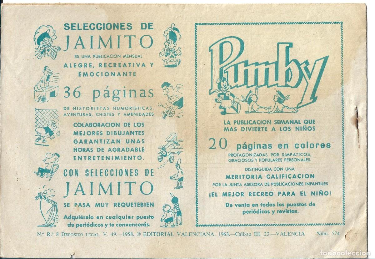 Tebeos: ROBERTO ALCAZAR ORIGINAL - NUM 574 - Foto 2