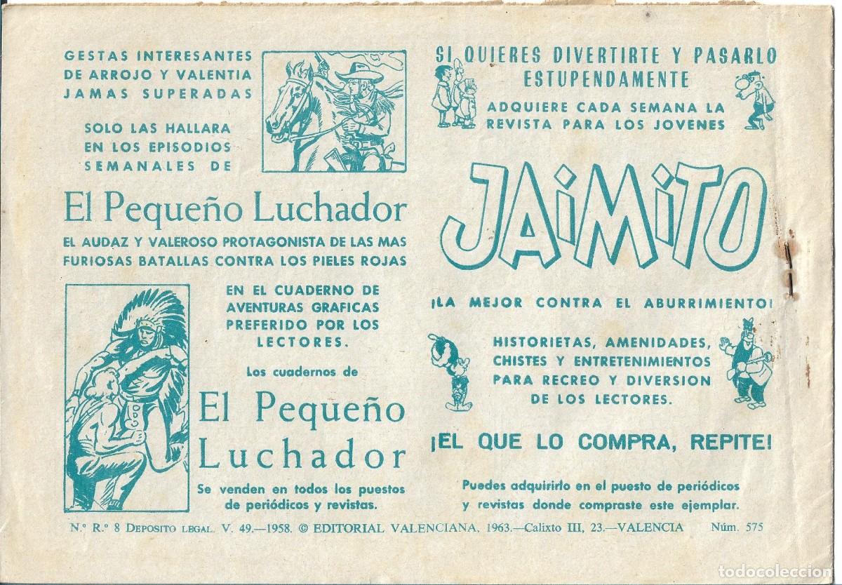 Tebeos: ROBERTO ALCAZAR ORIGINAL - NUM 575 - Foto 2