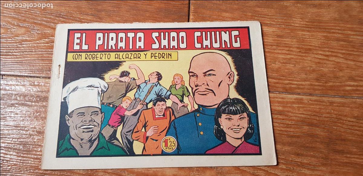 Tebeos: ROBERTO ALCAZAR Y PEDRIN N&ordm; 255 EDITORIAL VALENCIANA ORIGINAL